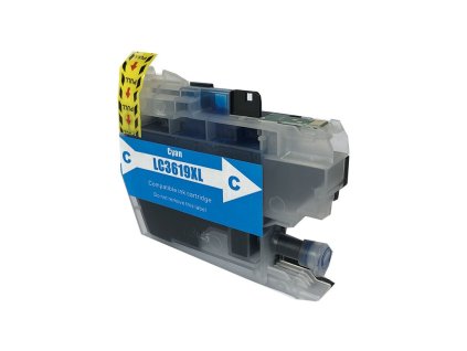 Brother LC3619C - kompatibilná modrá atramentová cartridge