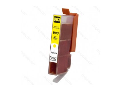 HP 903XL yellow - T6M11AE PIRANHA - alternatívna žltá atramentová cartridge