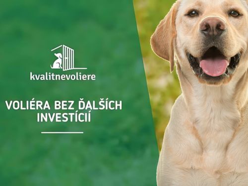 Voliéra bez ďalších investícií
