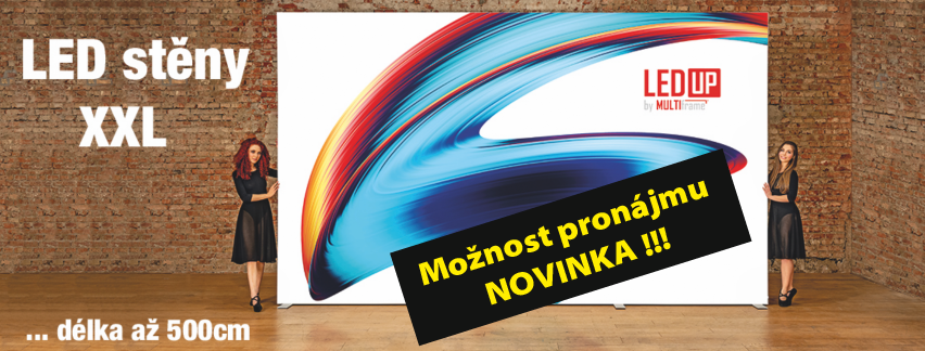 Světelné lightbox stěny LED-UP XXL