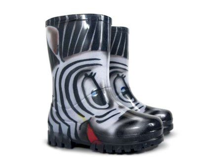 Demar gumáky zebra (Velikost 20,5)