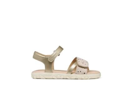 Geox sandály J658ZC GOLD (01 Velikost 35)