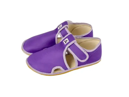 Antal shoes barefoot bačkůrky RASCAL BASIC PURPLE (01 Velikost 33)