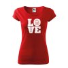 Dámské tričko LOVE pivo (4)