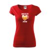 Dámské tričko miluju pivo (3)