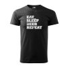 Pánské tričko eat sleep beer repeat (2)