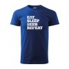 Pánské tričko eat sleep beer repeat (3)