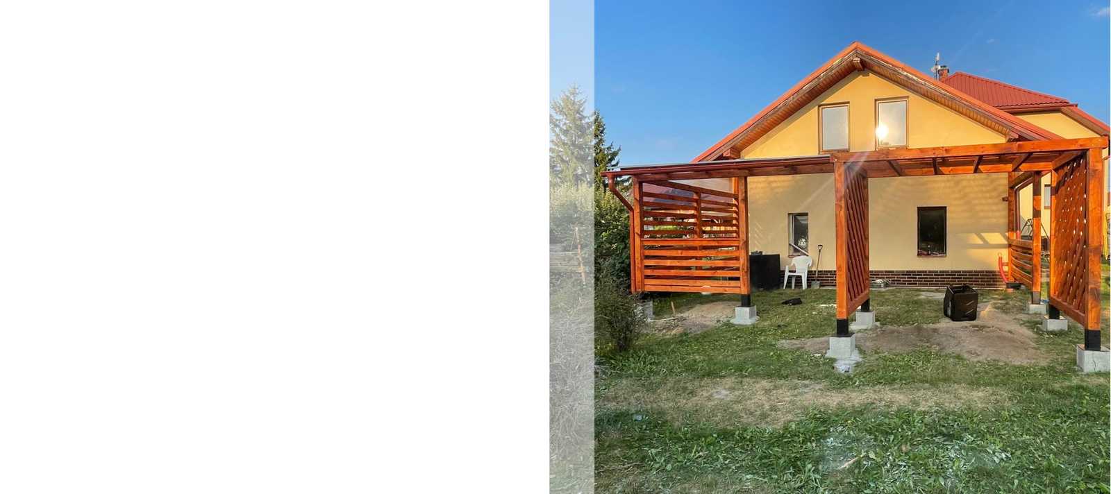 drevene pergoly a pristrešky na miru