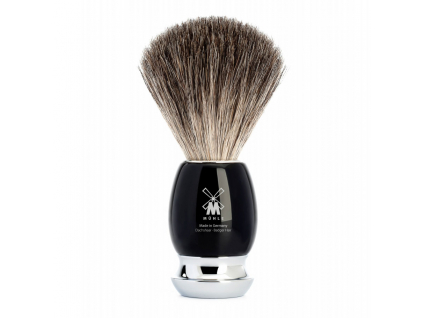Štětka na holení Mühle Vivo, černá, Pure badger