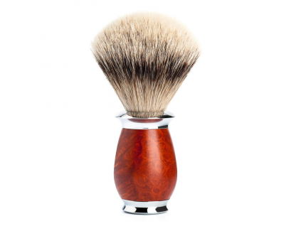 Štětka na holení Mühle Purist Briar, Silvertip badger