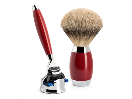 Luxusní sada na holení Mühle EDITION Urushi, Silvertip badger, Fusion