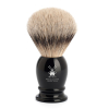 Štětka na holení Mühle CLASSIC, černá, Silvertip badger