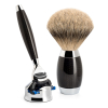Luxusní sada na holení Mühle EDITION Carbon, Silvertip badger, Fusion - foto2
