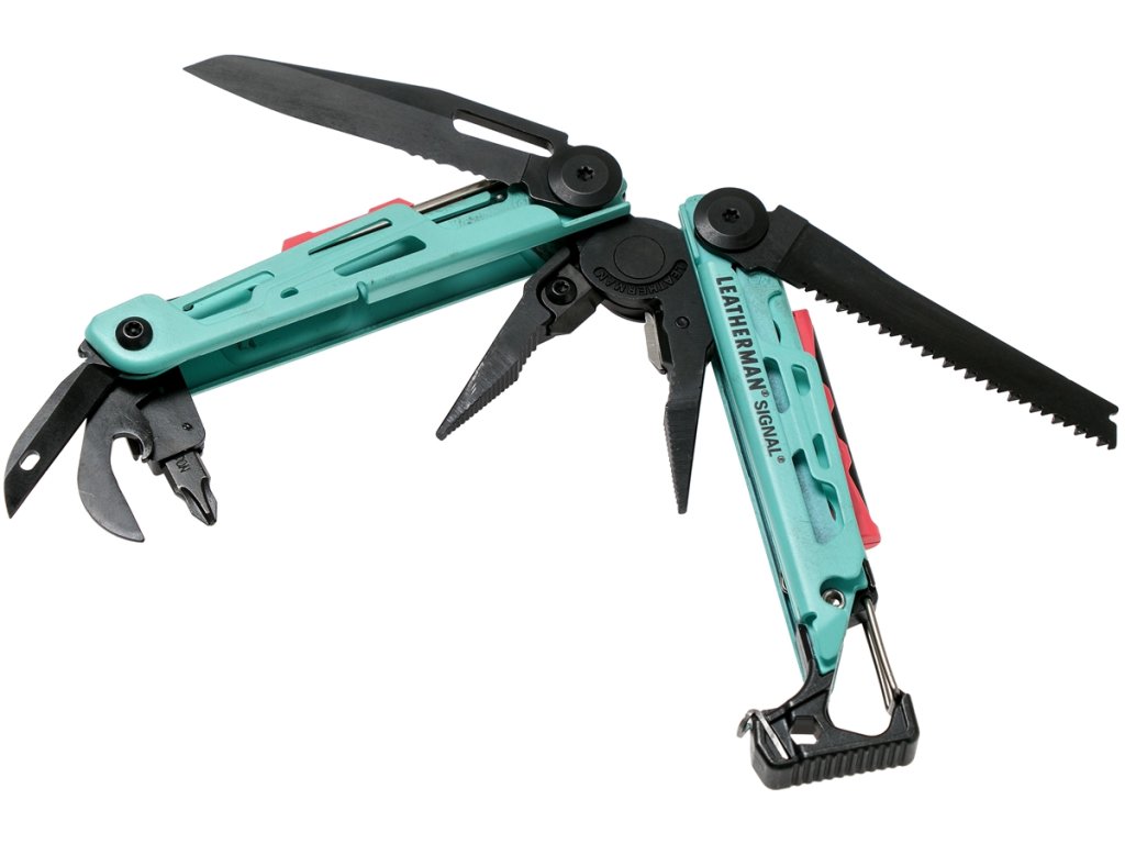 Leatherman signal aqua blue deals