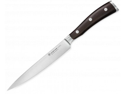 kovany nuz na sunku uzeniny ikon 16 cm s drevenou rukojeti wusthof solingen 4906 16