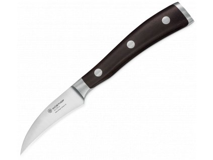 kovany nuz na loupani cisteni ovoce zeleniny ikon s drevenou rukojeti 7 cm wusthof solingen 4920