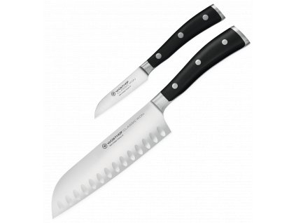 japonsky nuz santoku 17 cm a nuz na zeleninu 8 cm 2 ks sada dily dilu wusthof solingen classic ikon kvalitni noze 1120360201