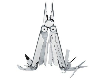 naradovy nuz leatherman wave stribrny