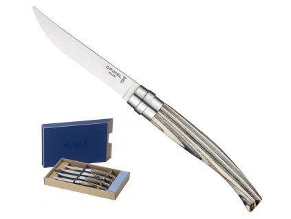 sada priborovych nozu opinel laminated birch 4 ks