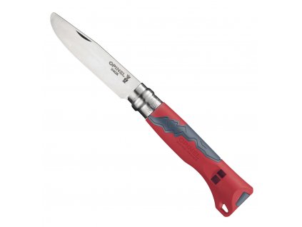 detsky kapesni nuz opinel n07 inox 8 cm outdoor junior cerveny