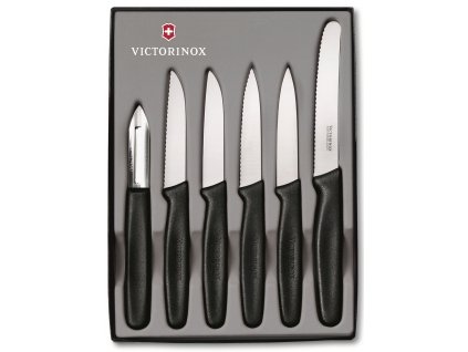 sada nozu na zeleninu 6 ks cerna victorinox