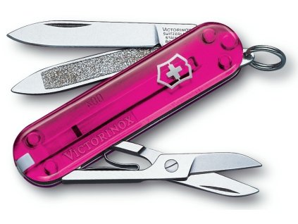 kapesni mini nuz klicenka victorinox classic 58 mm ruzovy