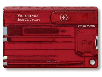 swisscard victorinox quattro cervena