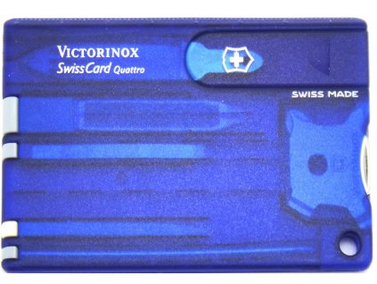 swisscard victorinox quattro modra