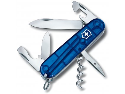 kapesni nuz victorinox spartan 91 mm transparentni modry