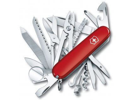 kapesni nuz victorinox swisschamp 91 mm cerveny