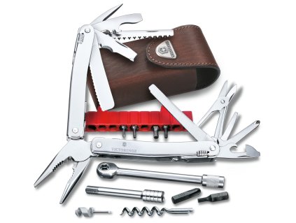 naradovy nuz victorinox swisstool spirit xc plus racna kozene pouzdro ratchet