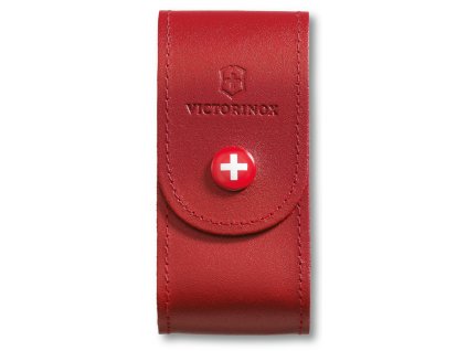 kozene pouzdro victorinox kapesni noze 91 mm cervene