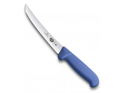 vykostovaci nuz victorinox fibrox 15 cm zahnuta cepel modry