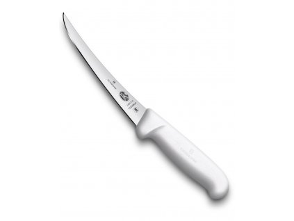 vykostovaci nuz victorinox fibrox uzka zahnuta flexibilni cepel 15 cm bily white