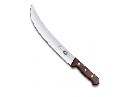 bouraci nuz victorinox fibrox 25 cm drevo rosewood porcovaci