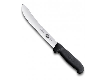 spalkovy nuz victorinox fibrox 18 cm cerny silna cepel