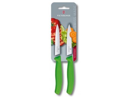 sada nozu na zeleninu 2 ks victorinox swiss classic zelena