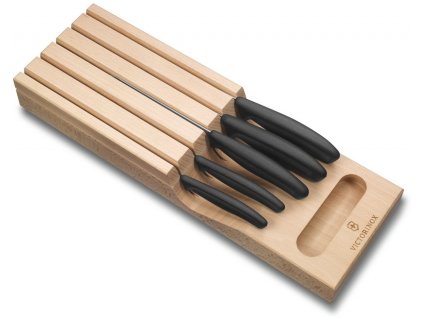 sada nozu kuchynskych victorinox swiss classic organizer dreveny