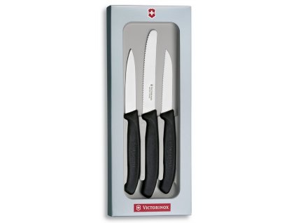 sada nozu na zeleninu victorinox swiss classic 3 ks cerna