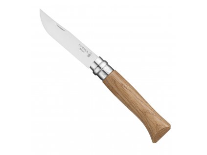 kapesni nuz opinel N08 inox oak 8,5 cm dub