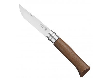 kapesni nuz opinel n08 inox walnut 8,5 cm orech