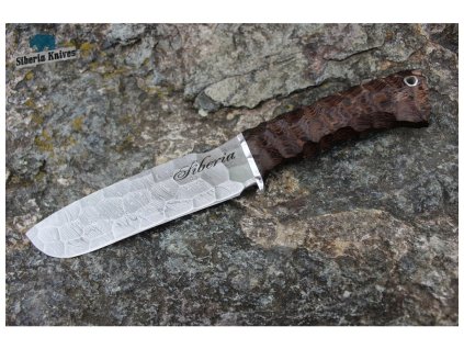 lovecky damaskovy muz damascensky siberia knives horal wenge