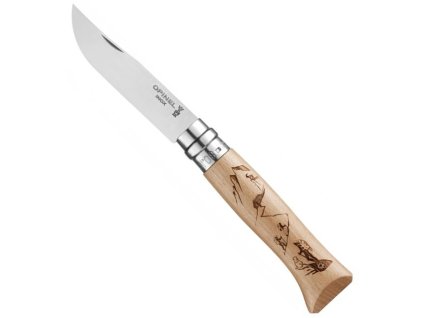 kapesni zaviraci nuz opinel n°08 sport rando 8,5 cm vysokohorska turistika