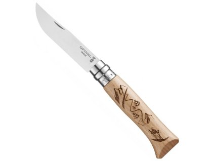 kapesni zaviraci nuz opinel n°08 sport skiing 8,5 cm lyzovani