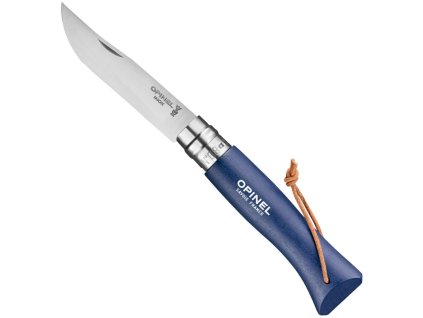 kapesni zaviraci nuz opinel n°08 inox trekking 8,5 cm dark blue tmave modry 002212 1