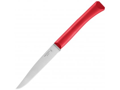 steakovy nuz opinel bon apetit s polymerovou rukojeti 11 cm red cerveny 001902