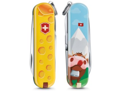 kapesni nozik klicenka 58 mm victorinox classic limited edition 2019 alps cheese 0.6223.L1902