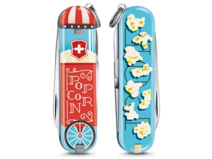 kapesni nozik klicenka 58 mm victorinox classic limited edition 2019 let it pop 0.6223.L1910