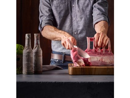 sada steakovych kovanych nozu crafter s drevenou rukojeti wusthof solingen 9738