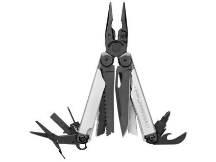naradovy nuz multitool leatherman wave plus black silver cernostribrny 832622